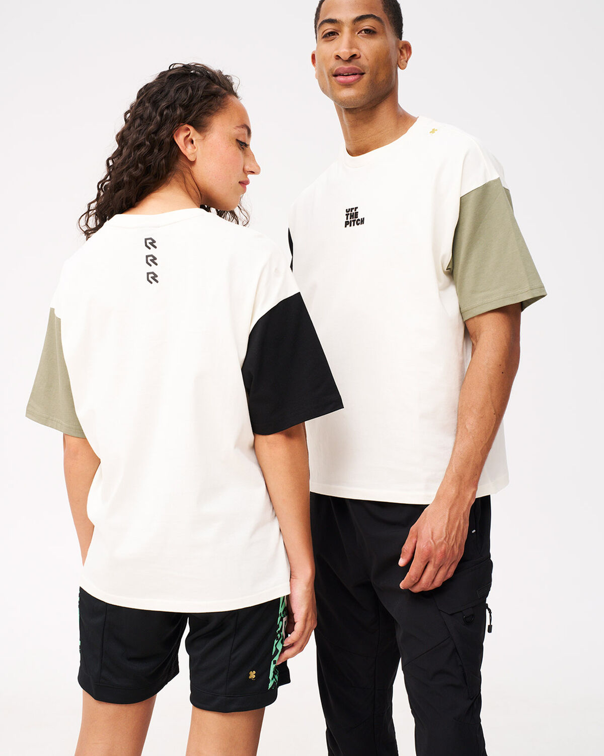 OTP X ROBEY Hector Oversized C, White/Green, hi-res