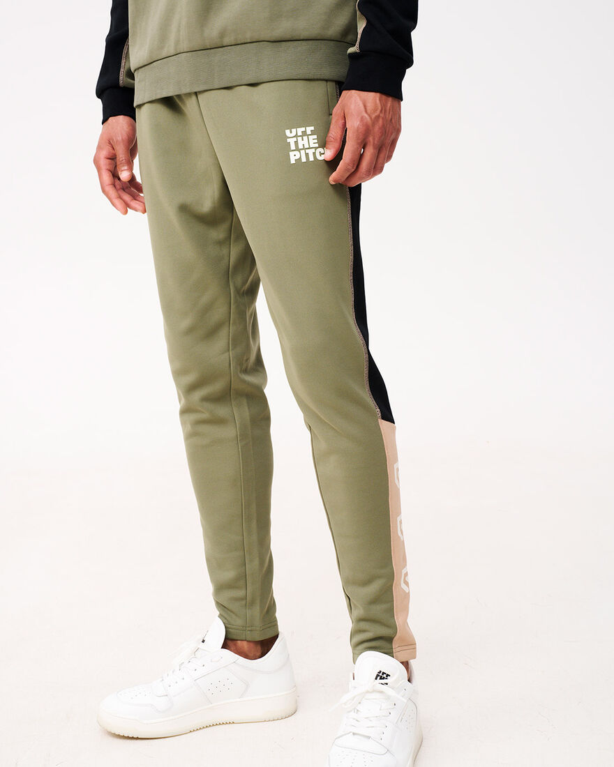 OTP x ROBEY Héctor Half Zip Track Pants, Green, hi-res