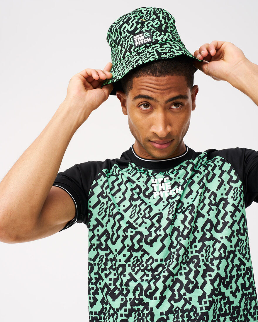 OTP x Robey Davies Festival Shirt, Black/Gold, hi-res