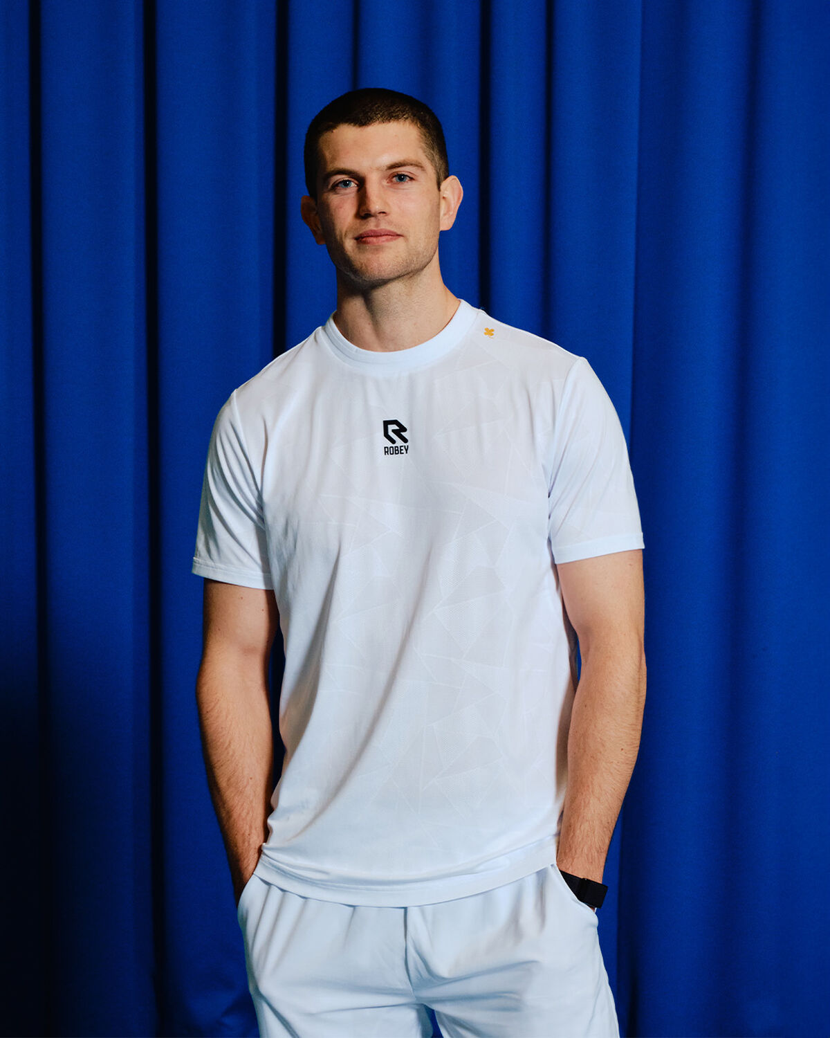 Tennis Smash Tee, White, hi-res