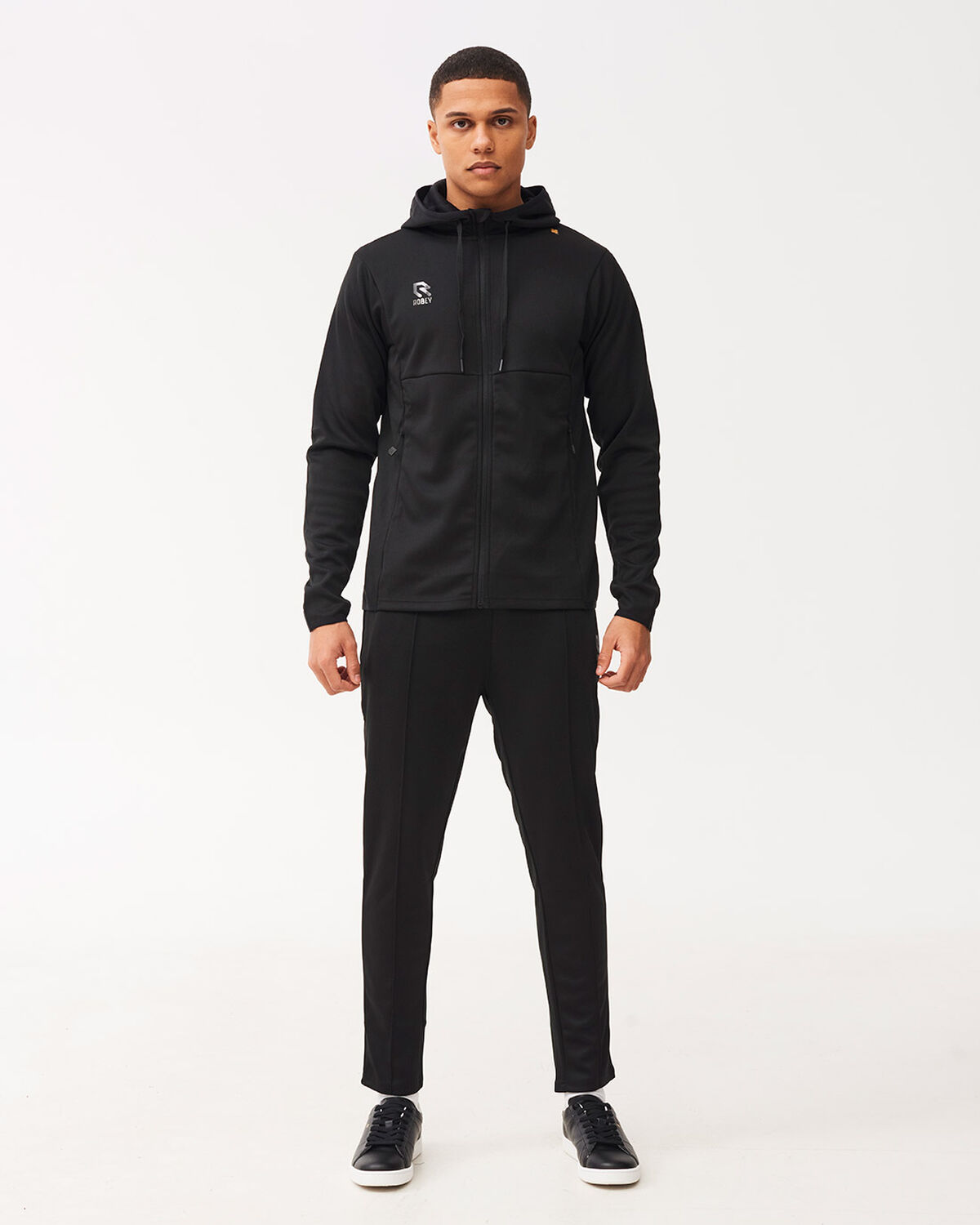 Off Pitch Scuba Full-Zip Hoodie, Black, hi-res