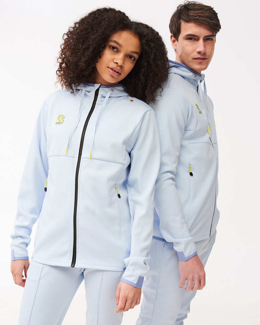 Off Pitch Scuba Full-Zip Hoodie, Opal, hi-res