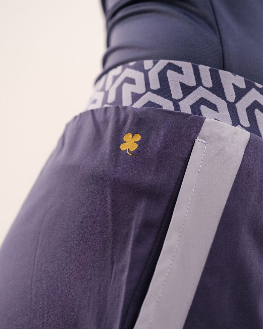Women's Gym Short, De Nimes Blue, hi-res