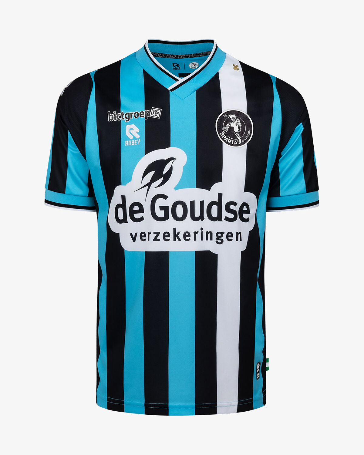 Sparta Third Shirt 24/25, Blue/Black/White, hi-res