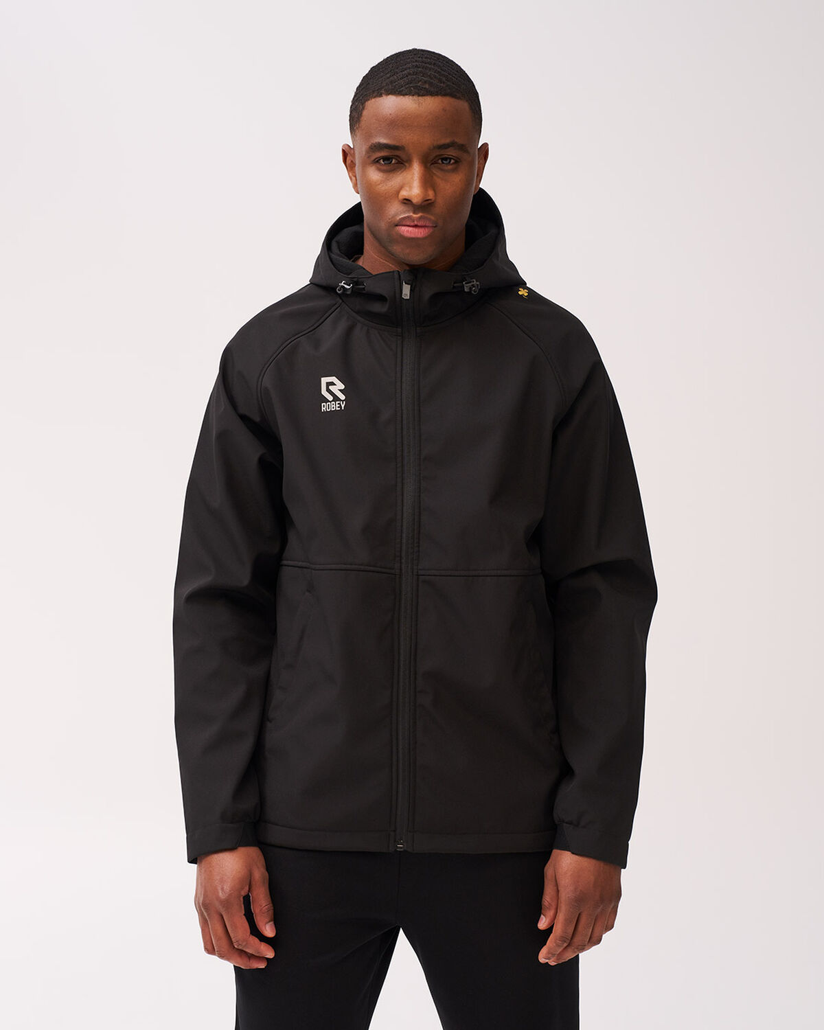Softshell essential jacket, Black, hi-res