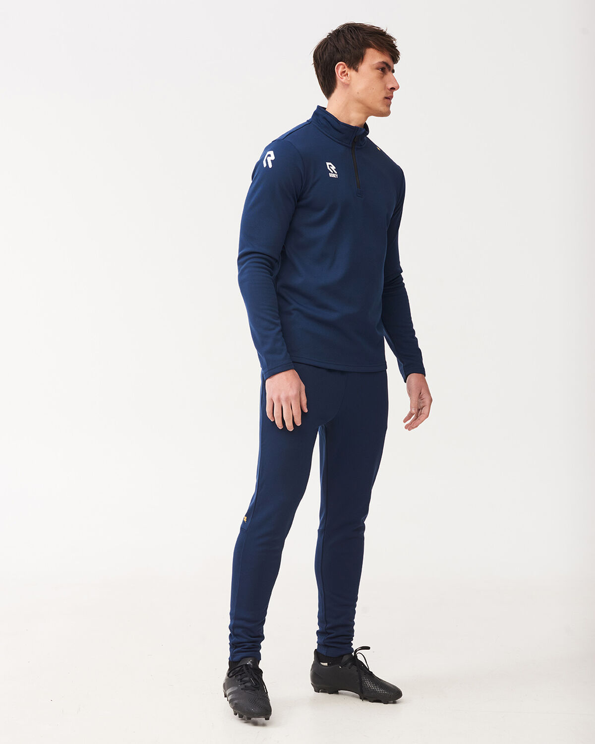 Crossbar Half-Zip, Navy, hi-res