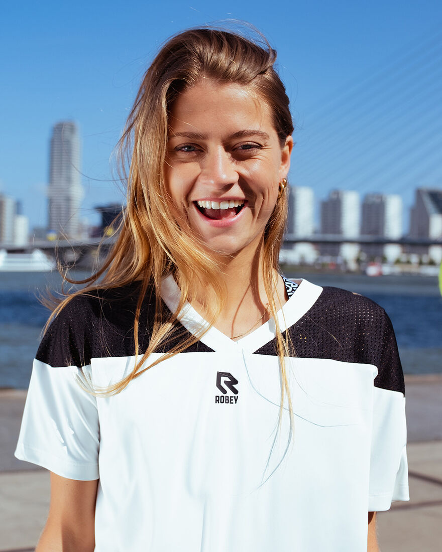Grand Slam Tennis Jersey, Off White/Black, hi-res