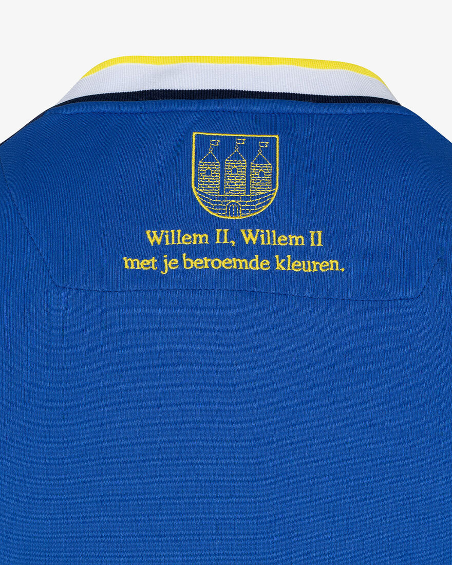 Willem II Match Shirt 22/23 SS, Blue/White Stripe, hi-res