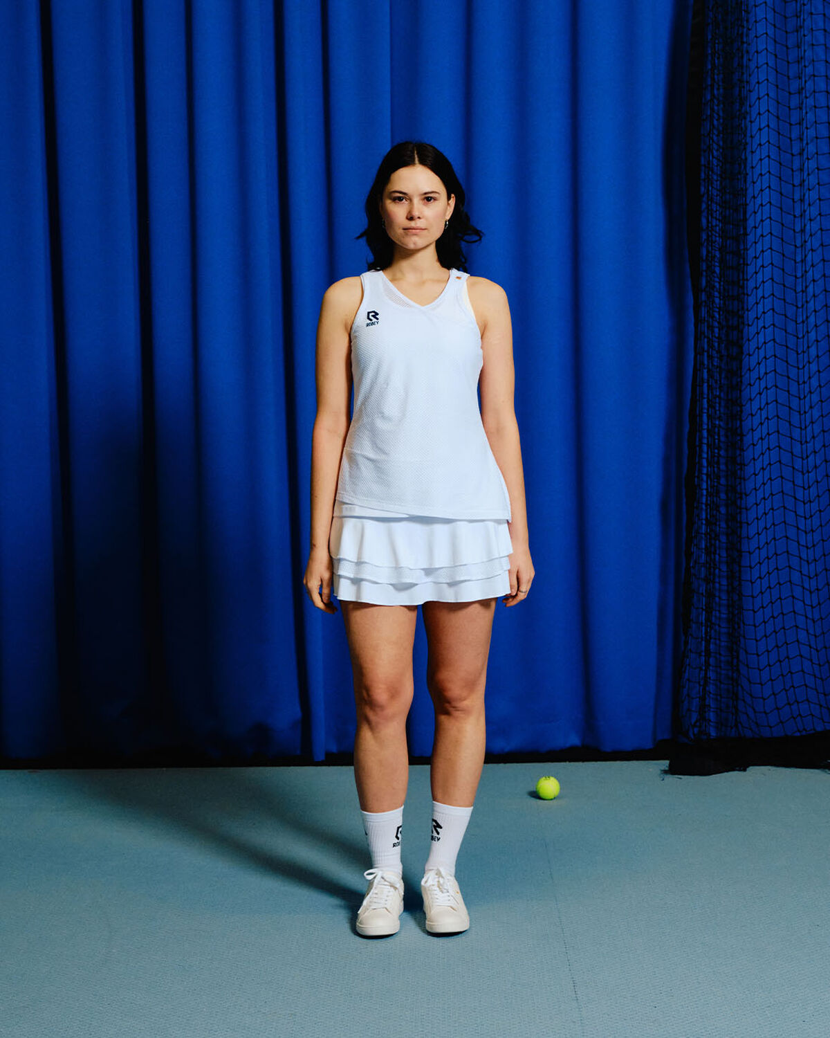 Tennis Smash Tank Top, White, hi-res