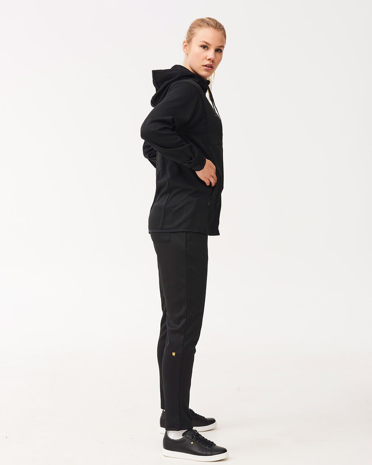 Off Pitch Scuba Full-Zip Hoodie, Black, hi-res