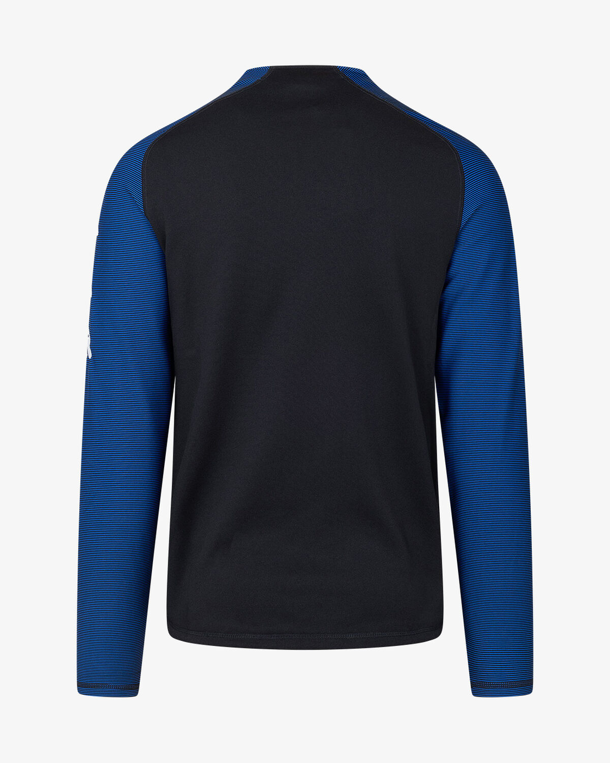 Performance Half-Zip Top, Black/Royal Blue, hi-res