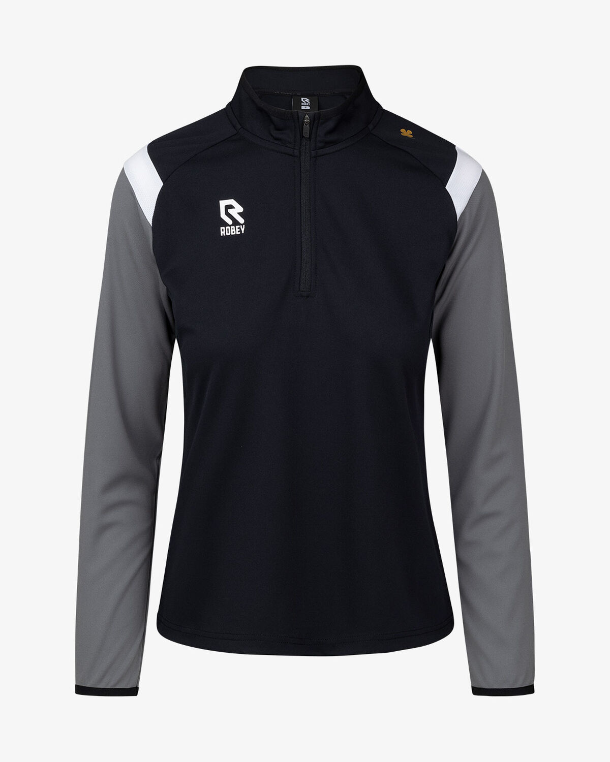 Control Women's Half-Zip Top, Black, hi-res
