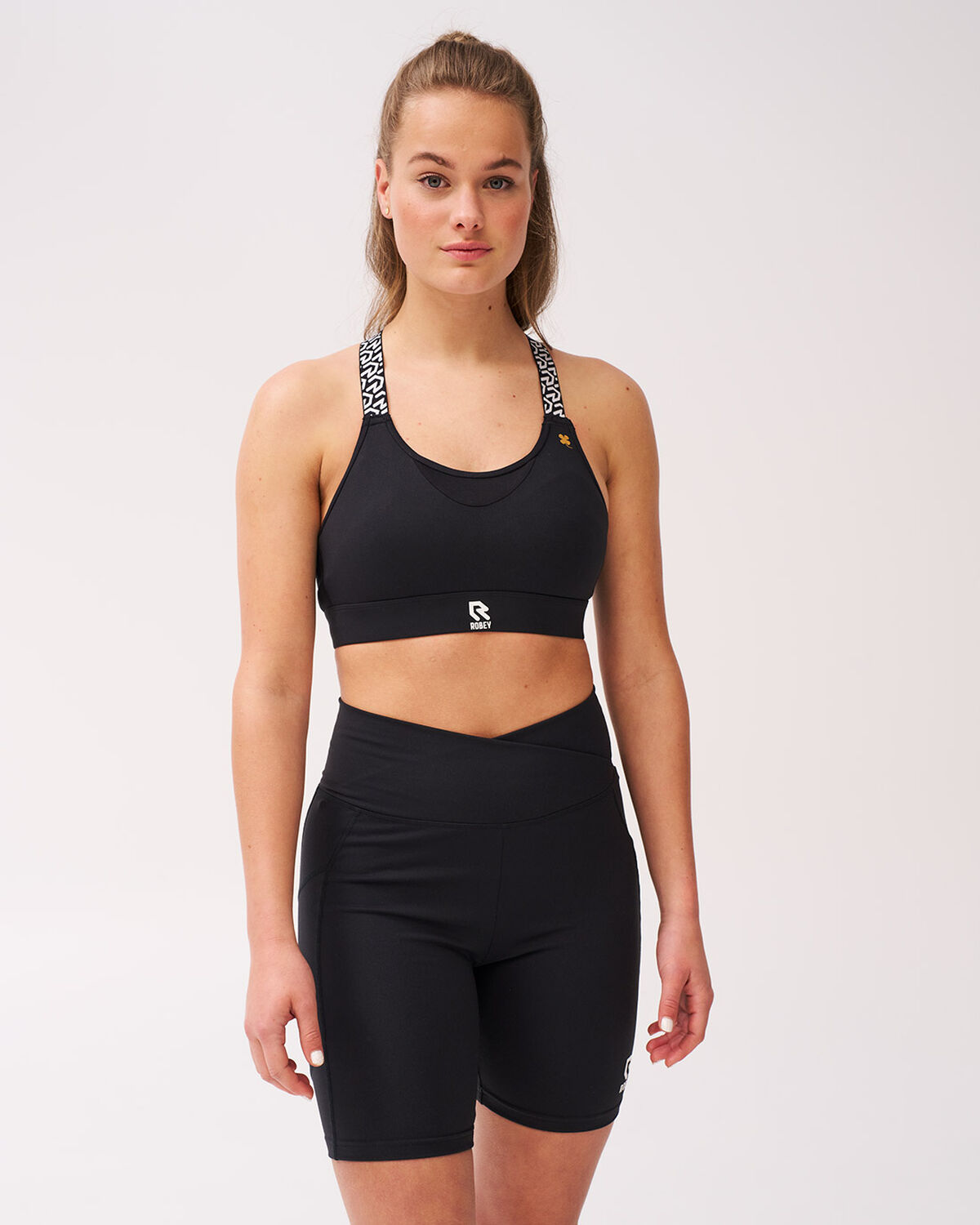 Women's Gym Set Black, , hi-res