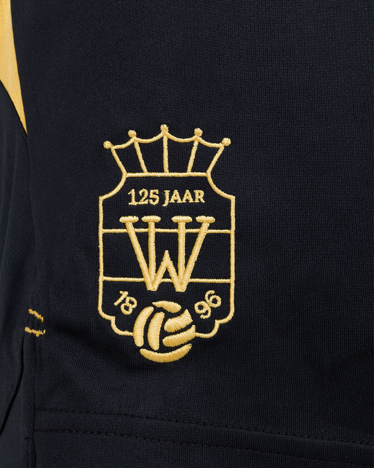 Willem II Match Short 21/22, Black, hi-res