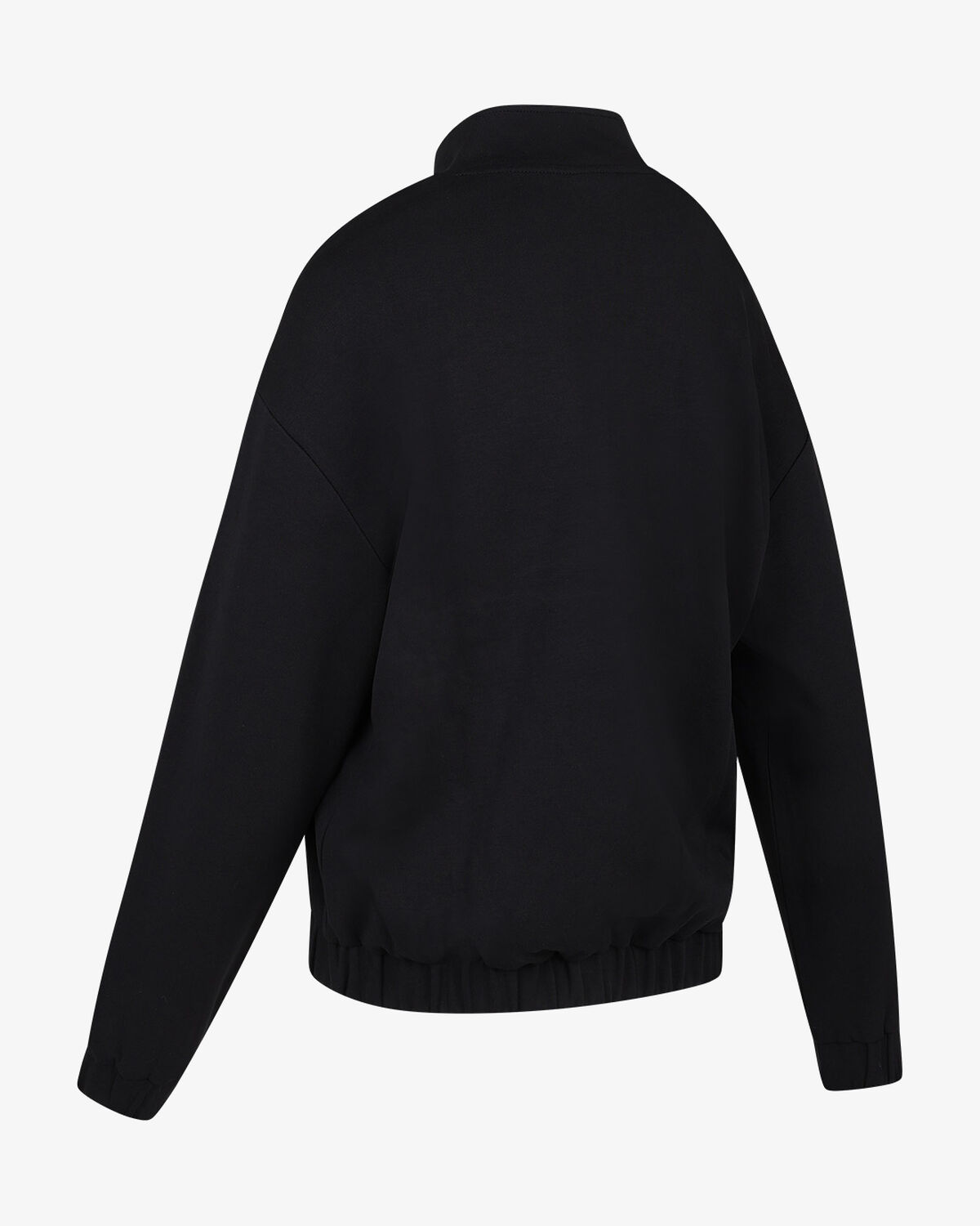 Women's Off Pitch Jacket Half-Zip, Black, hi-res