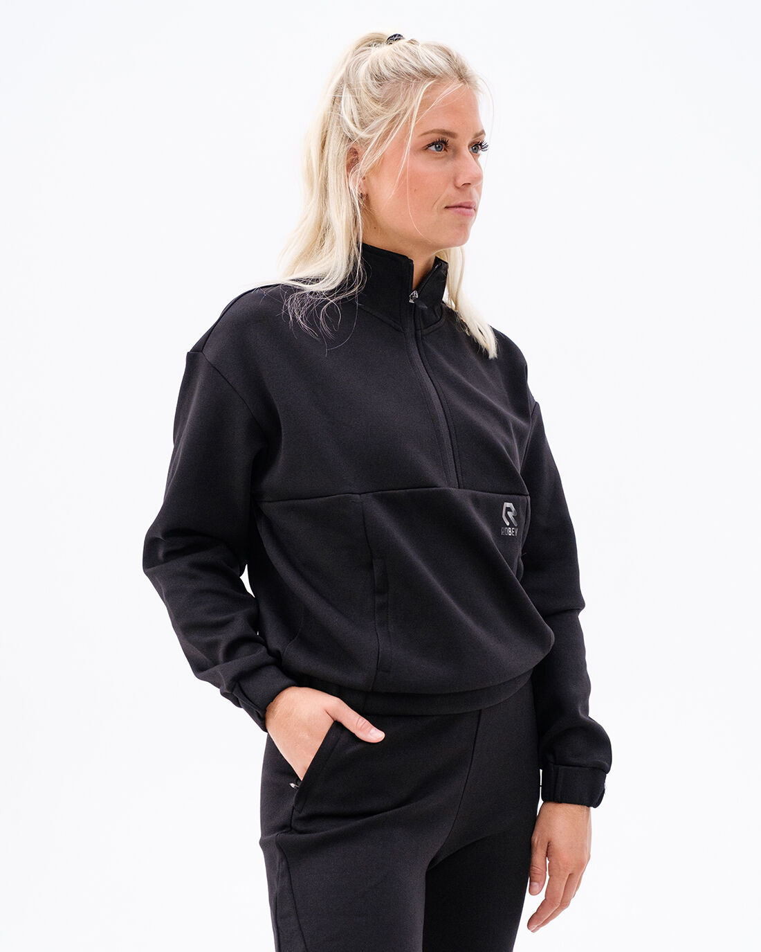 Black tracksuit womens deals