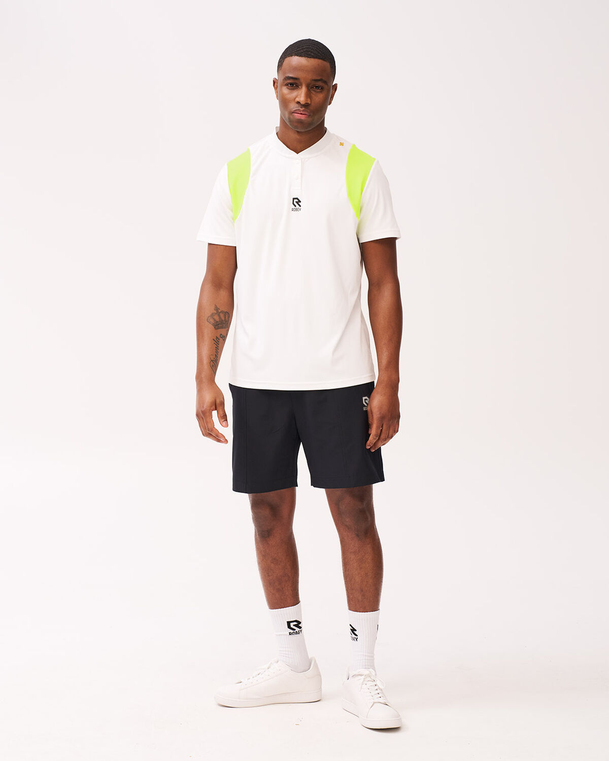 Tennis Ace Shorts, Black, hi-res