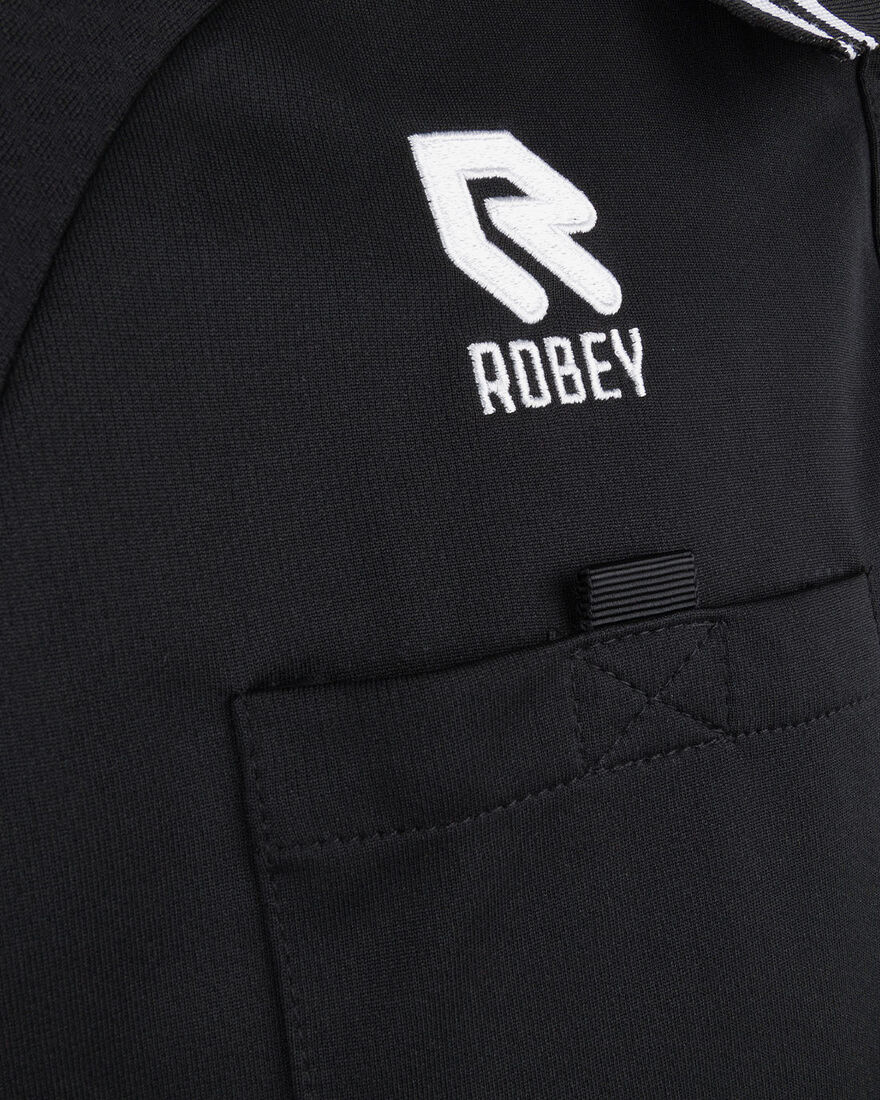Referee Shirt LS, Black, hi-res