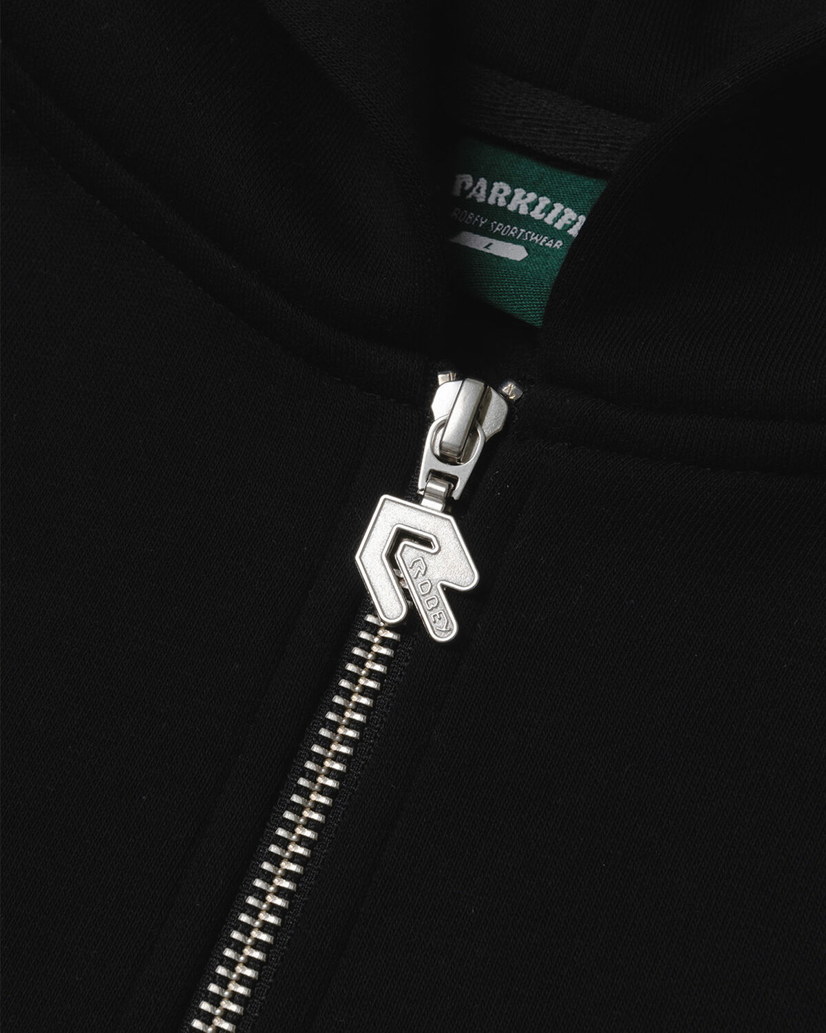 Parklife Full-Zip Hoodie, Black, hi-res