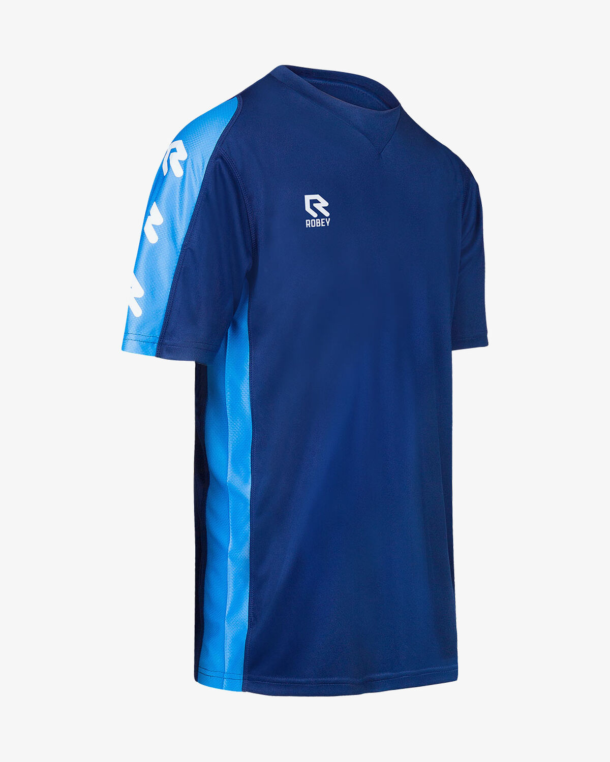 Performance Shirt, Navy/Sky Blue, hi-res