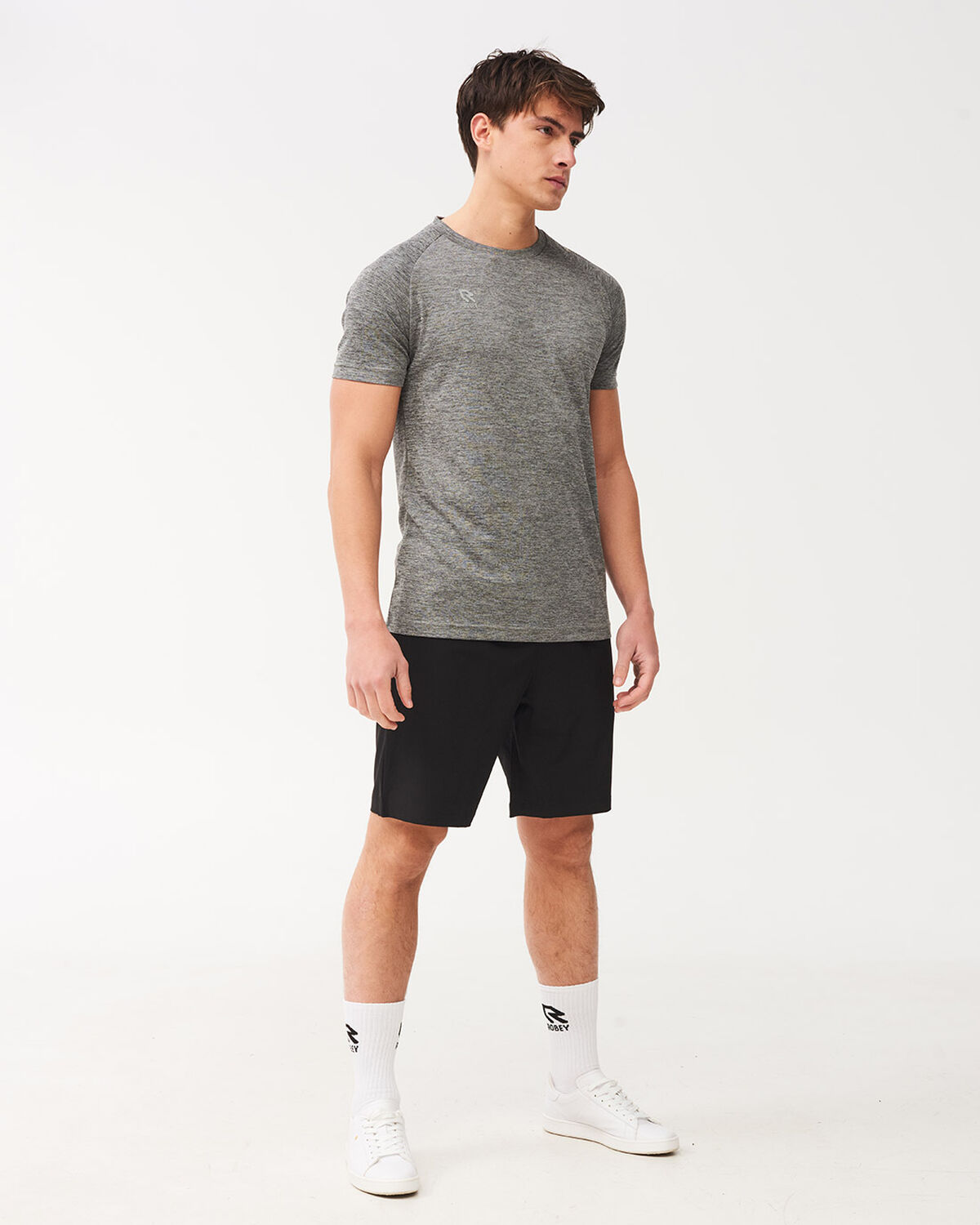 Gym Shorts, Black, hi-res