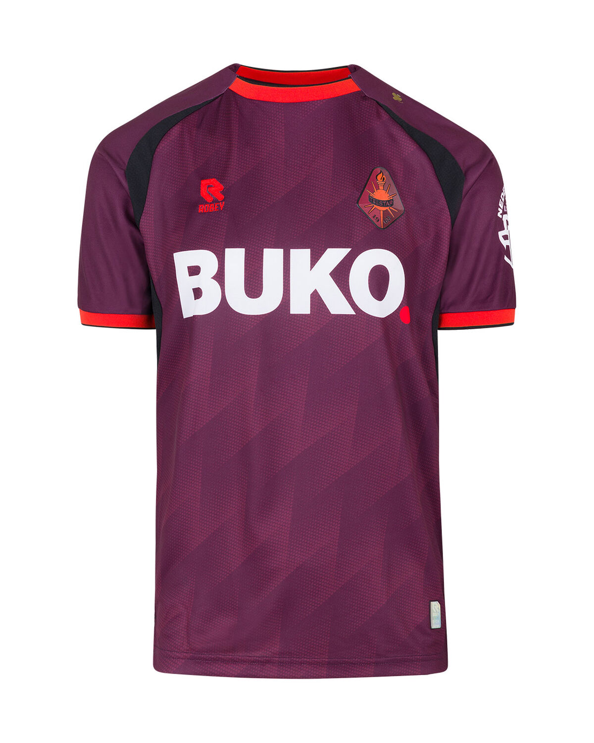 Telstar Away Shirt SS 21-22 BUKO, Burgundy, hi-res