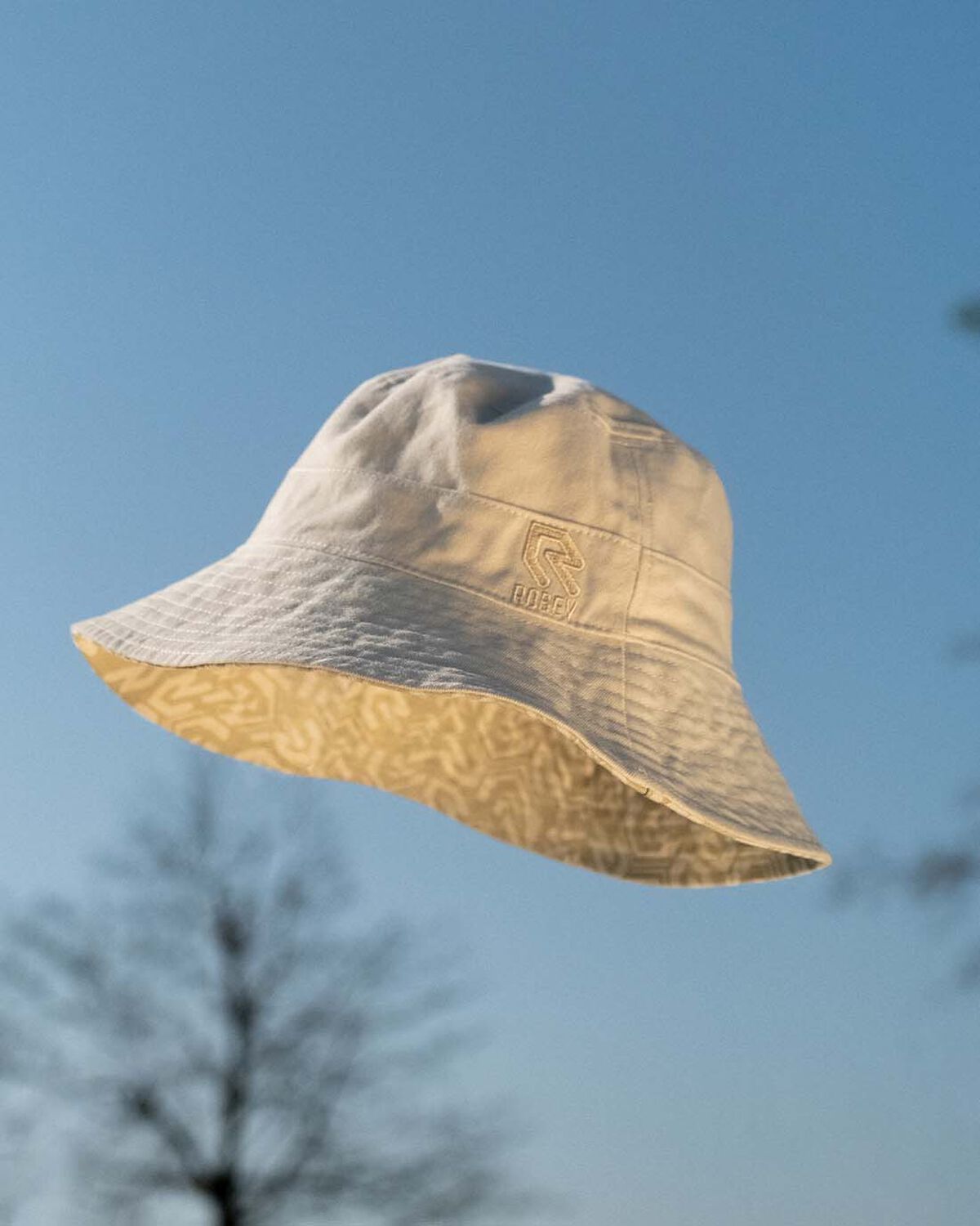 Bucket Hat Cotton, Sand, hi-res