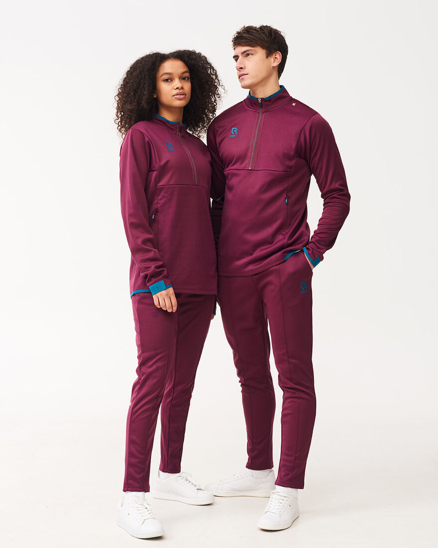 Off Pitch Scuba Pants, Burgundy, hi-res