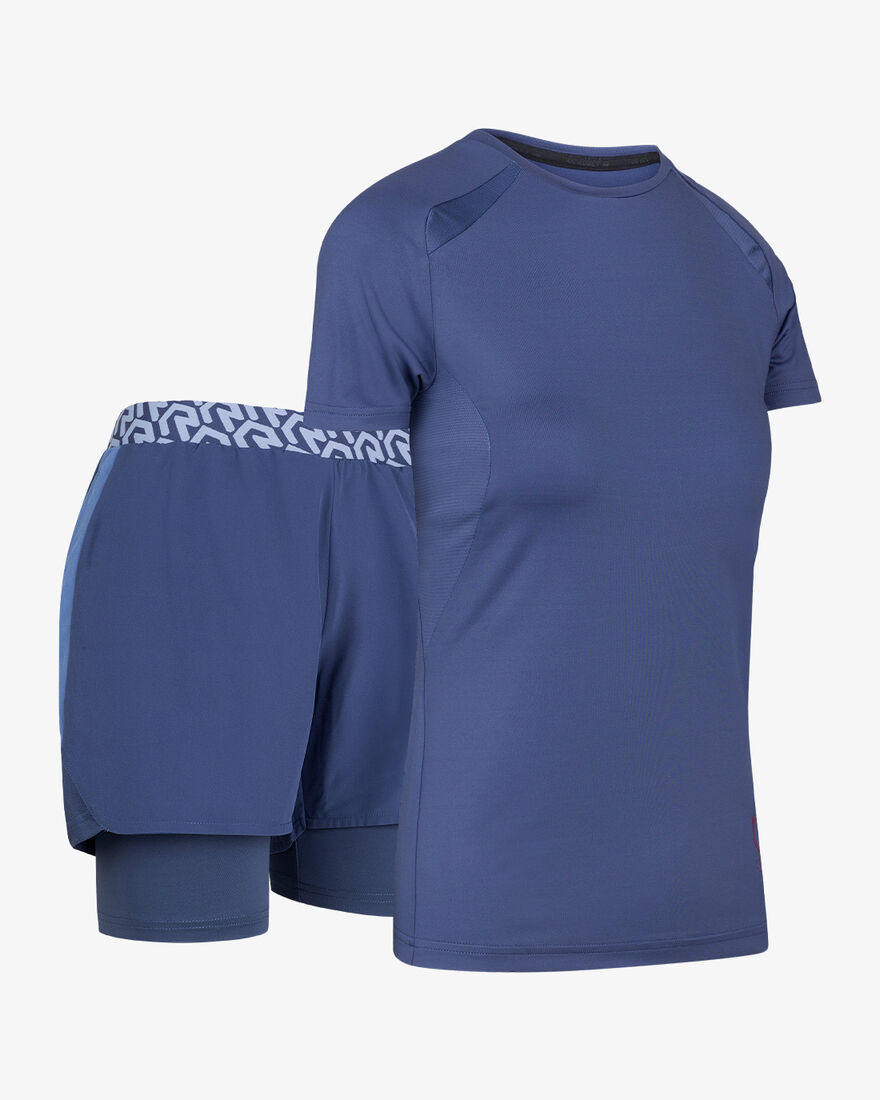 Women's Gym Set Blue, , hi-res
