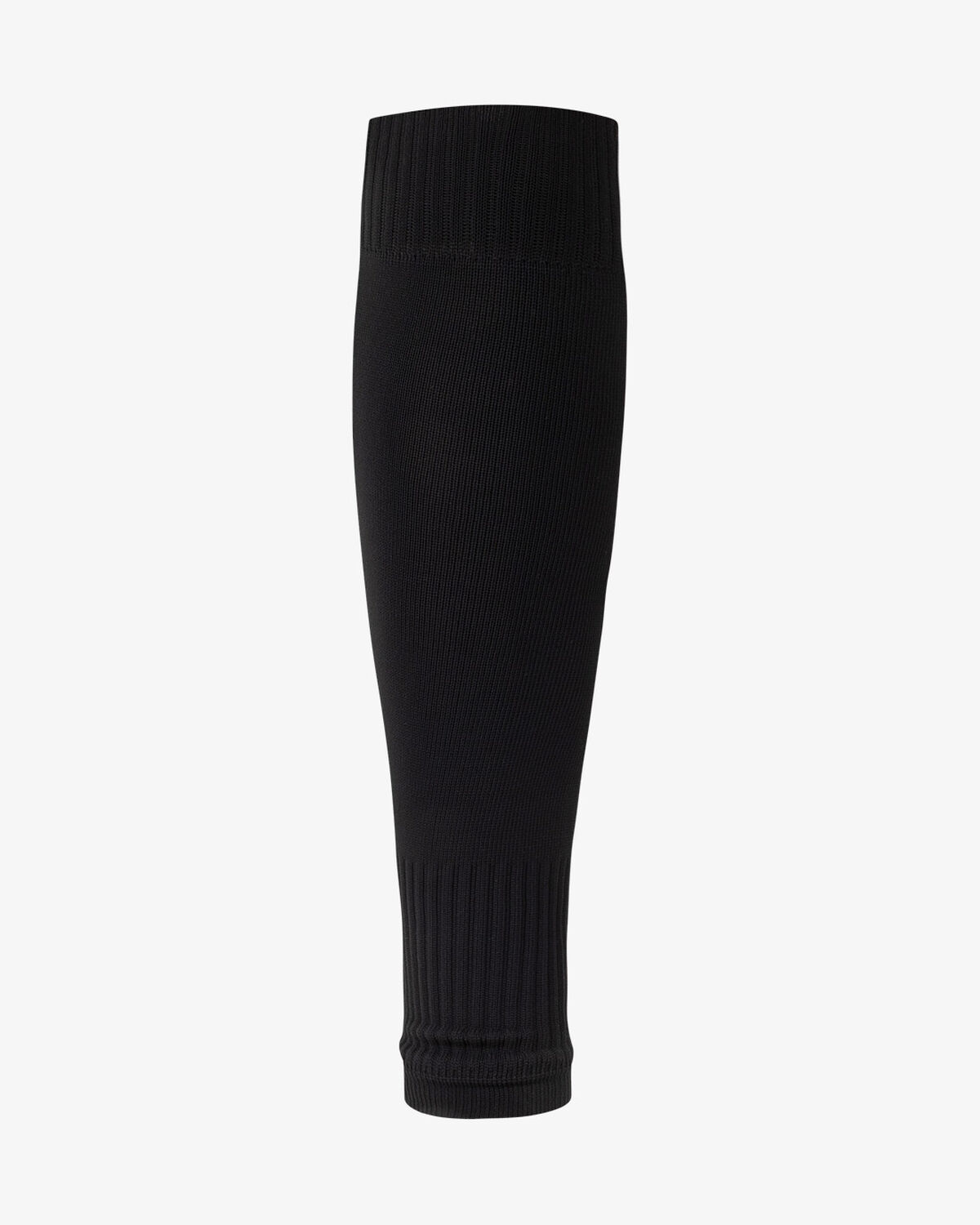Footless Basic Socks, Black, hi-res