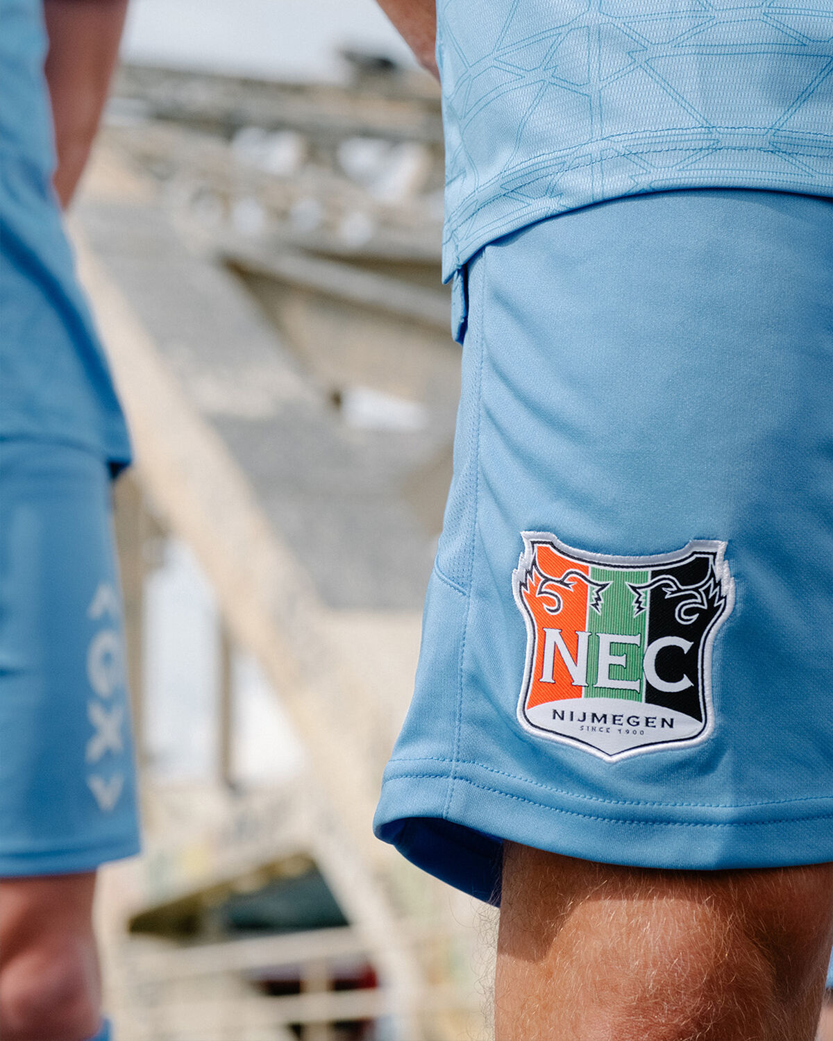 N.E.C. Nijmegen Uitshort 24/25, Light Blue, hi-res