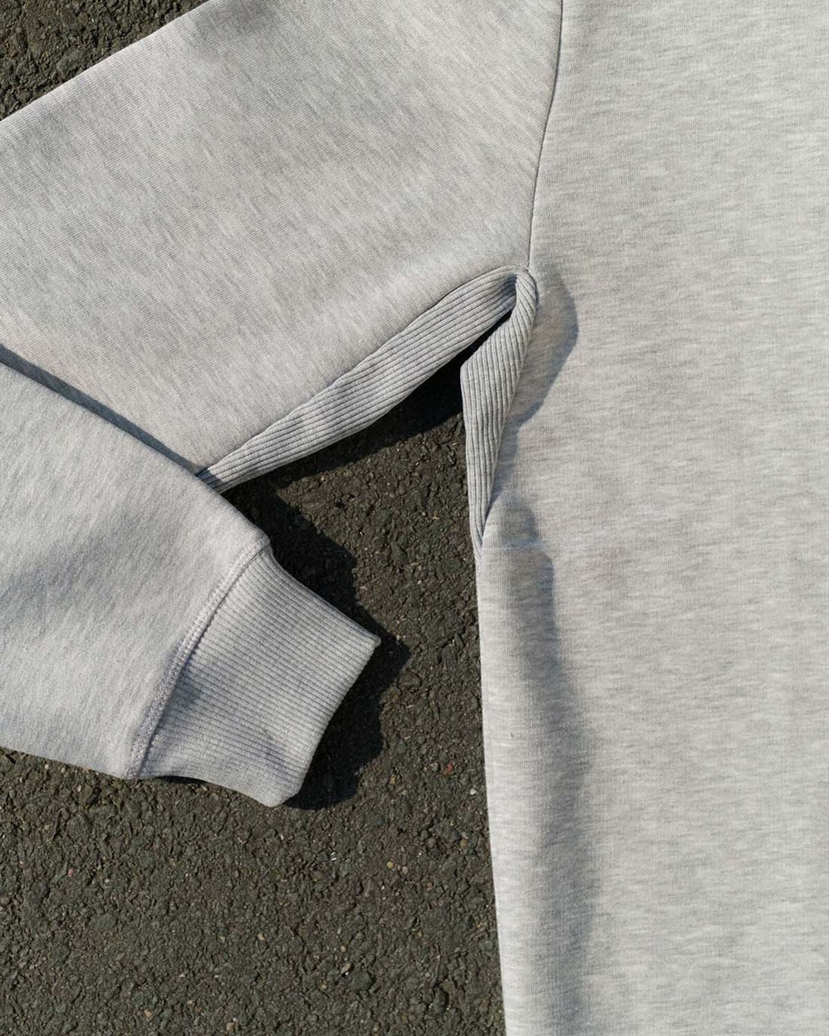 Brandpack Crewneck, Heather grey, hi-res