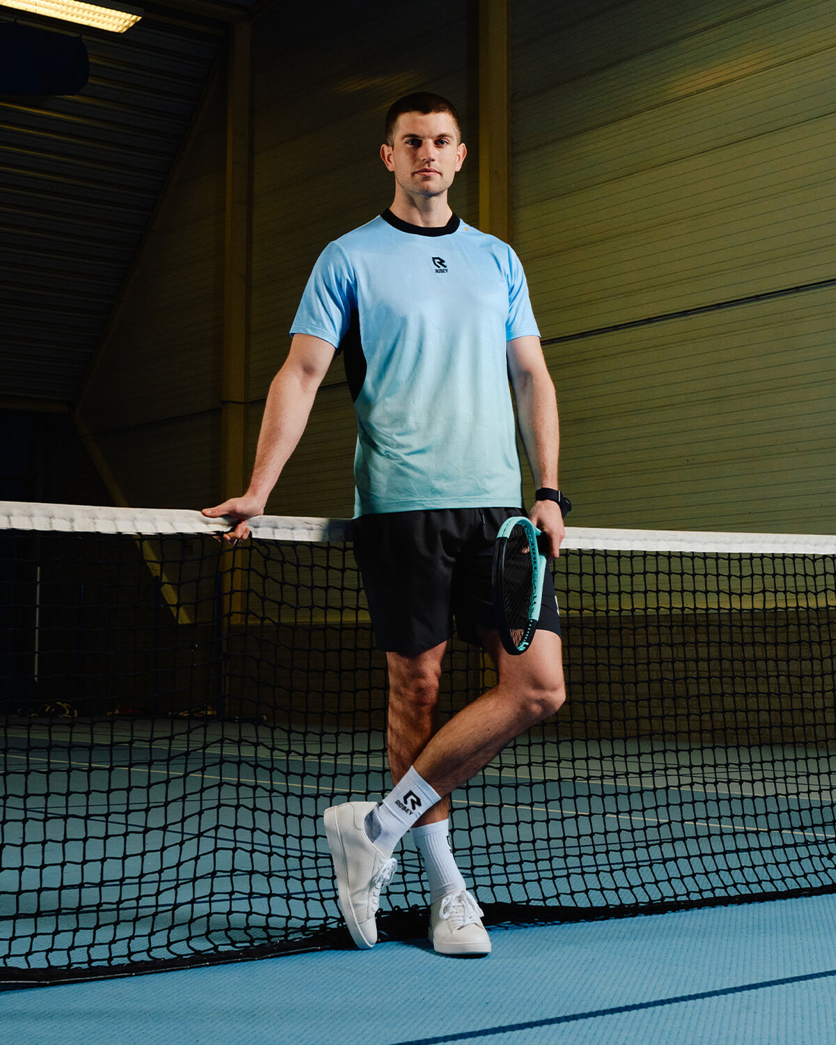 Tennis Club Short, Black, hi-res