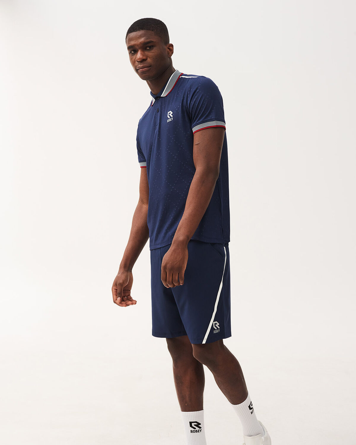 Tennis Poach Polo, Match Navy, hi-res