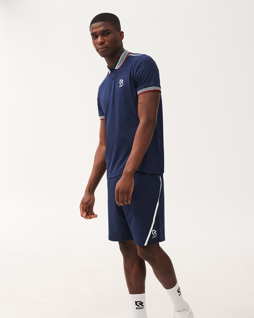 Tennis Poach Polo, Match Navy, hi-res