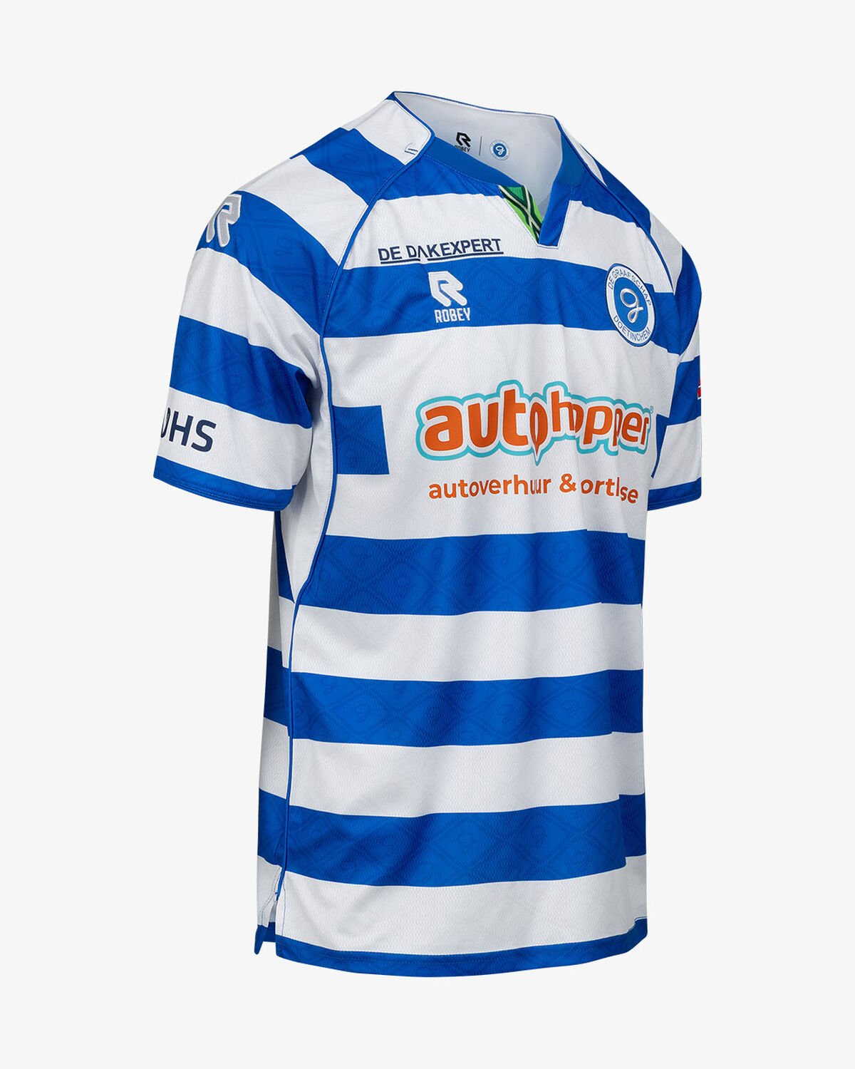 De Graafschap Home Shirt 25/26, White/Green, hi-res