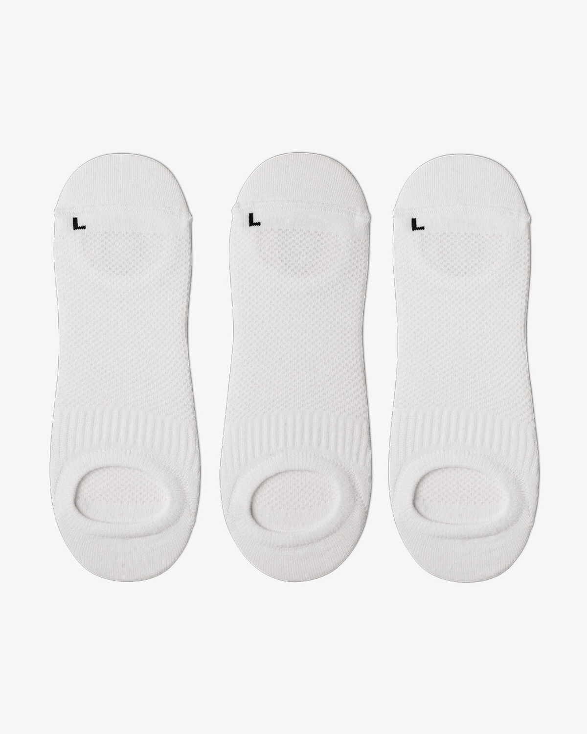 No Look Socks (3-pack), White, hi-res