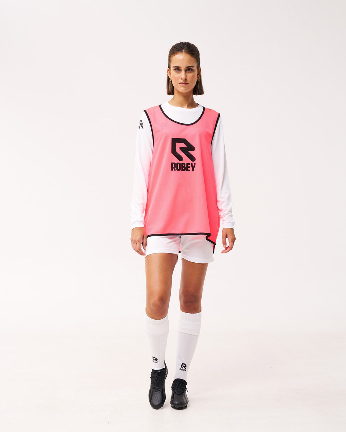 Training Bib, Neon Pink, hi-res