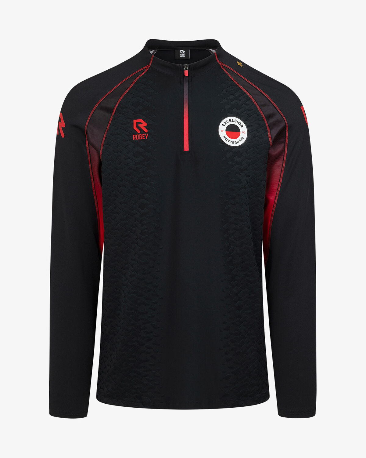 Excelsior Rotterdam Training Top 25/26, Black/Red, hi-res