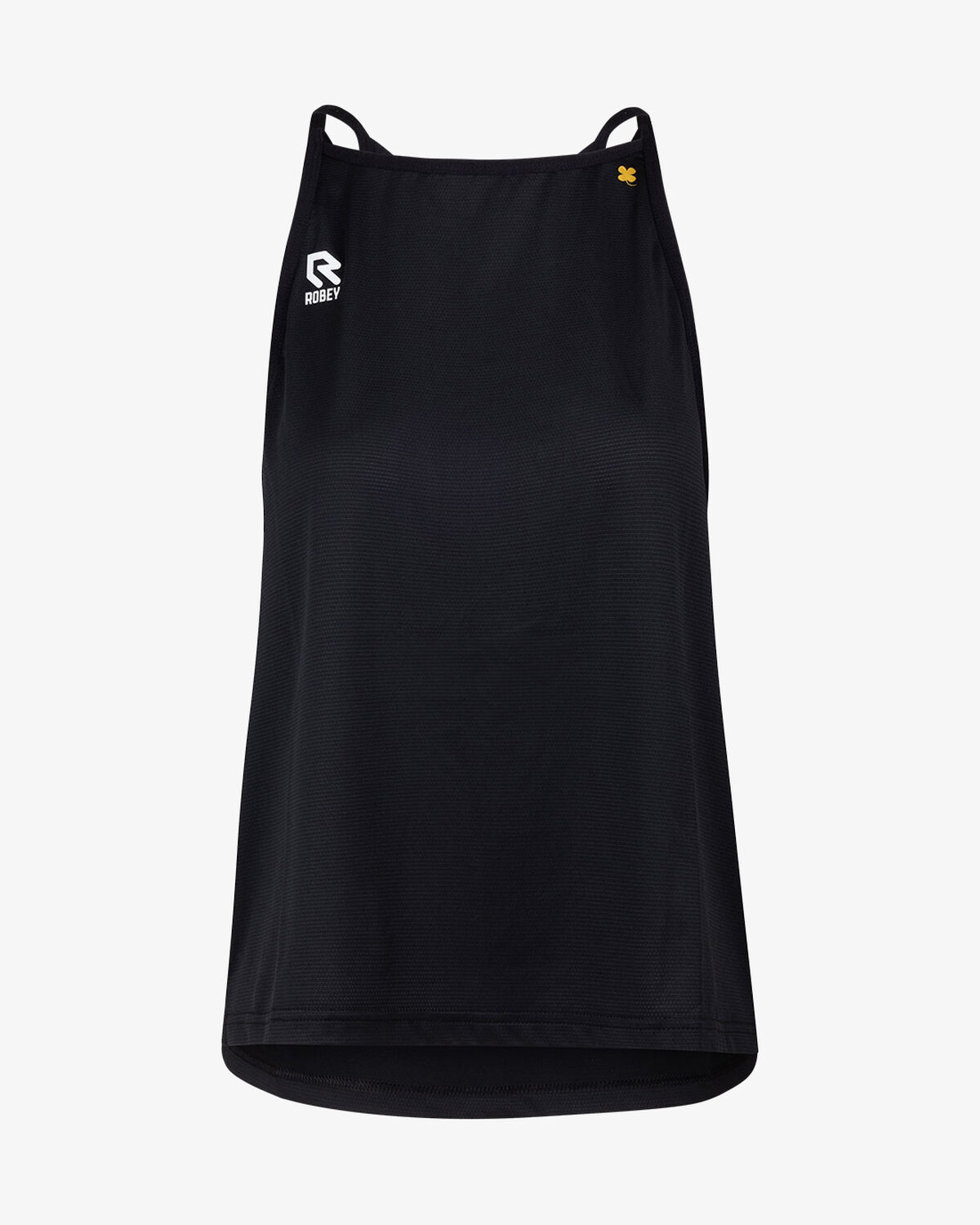 Women's Gym Singlet A-Line, Black, hi-res