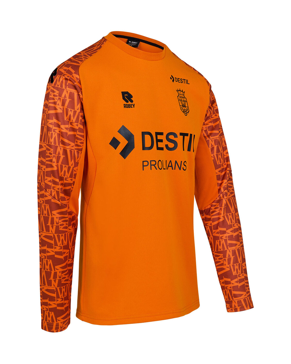 Willem II Performance Sweater 21/22, Orange/Miscellaneous, hi-res