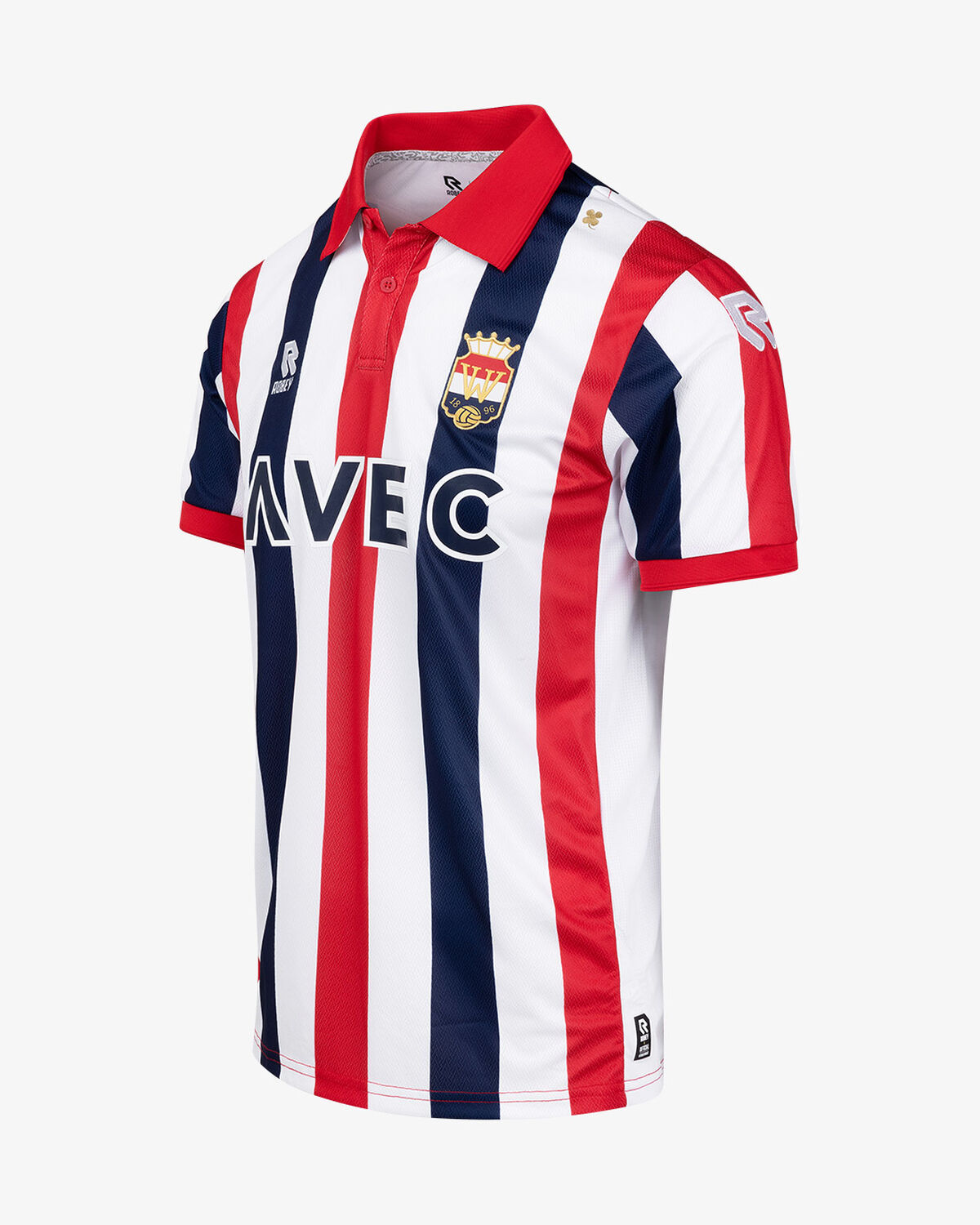 Willem II Home Shirt 23/24, Red/White, hi-res