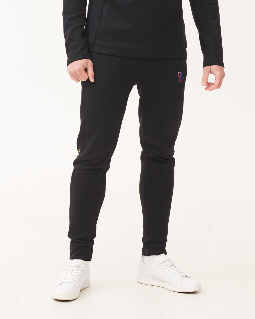 Off Pitch Cotton Pants, Black, hi-res
