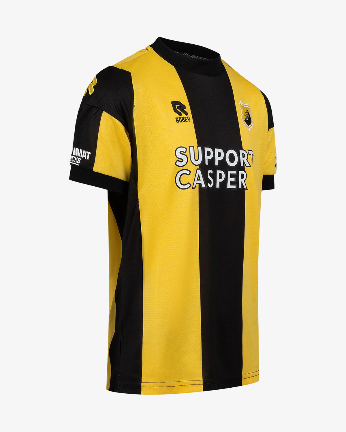 Vitesse Home Shirt Junior 24/25, Black/Yellow, hi-res