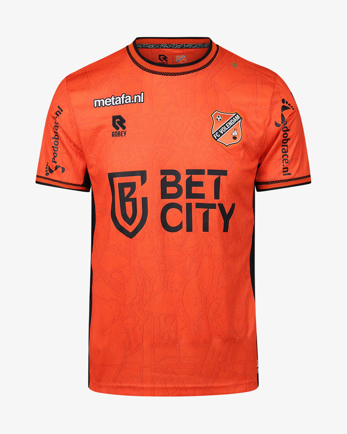 FC Volendam Match Shirt SR 23/24, Orange/Miscellaneous, hi-res
