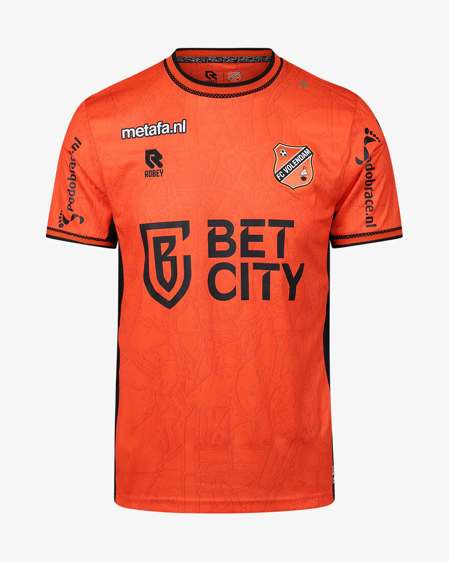 FC Volendam Match Shirt SR 23/24, Orange/Miscellaneous, hi-res