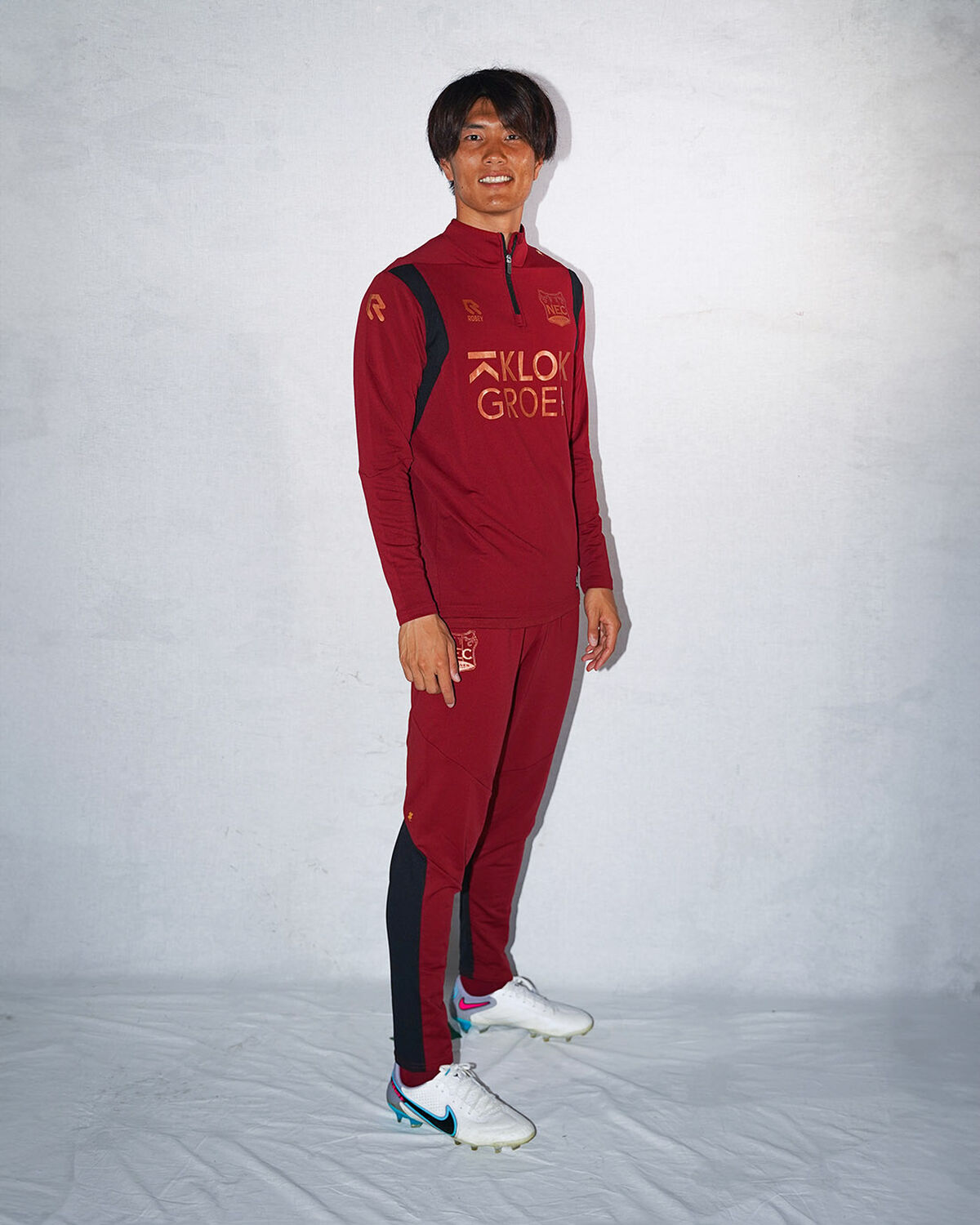 N.E.C. Playmaker Training Pants 23/24, Bordeaux, hi-res