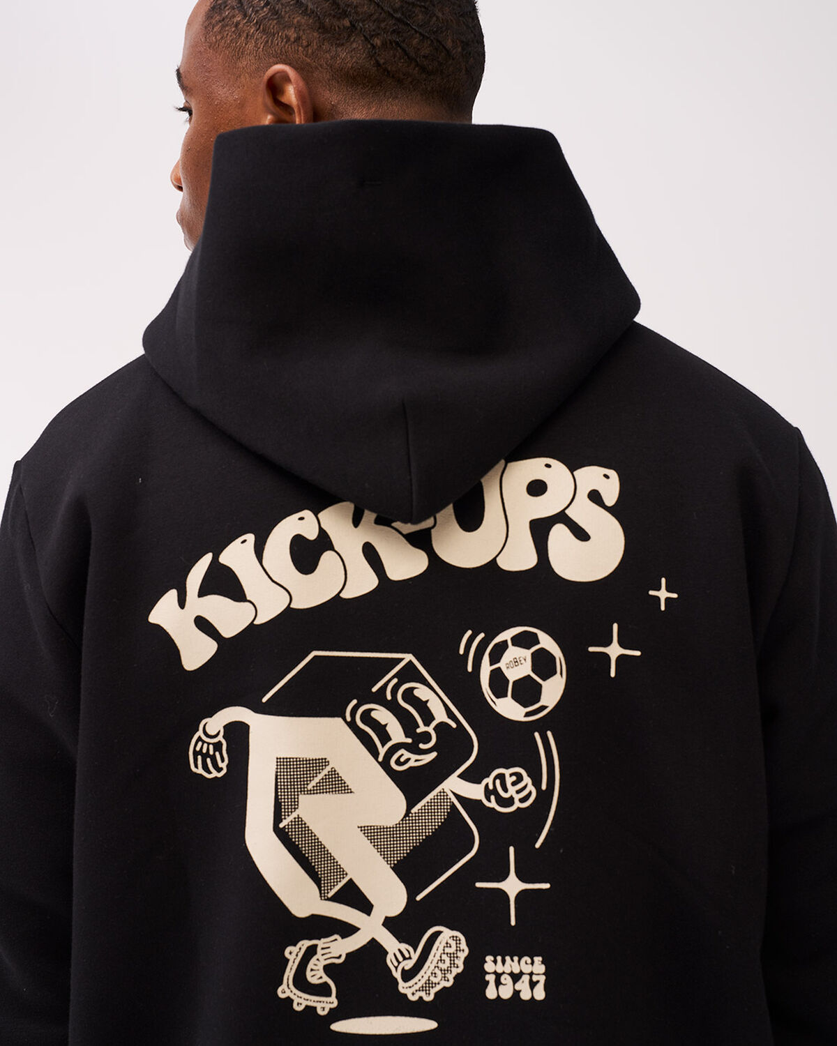 Kick Ups Hoodie, Black, hi-res