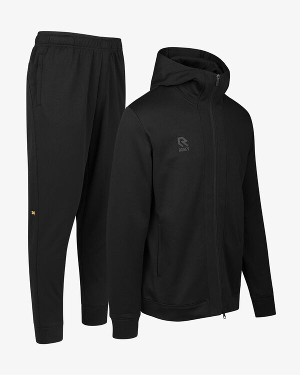 Travel Tracksuit Black