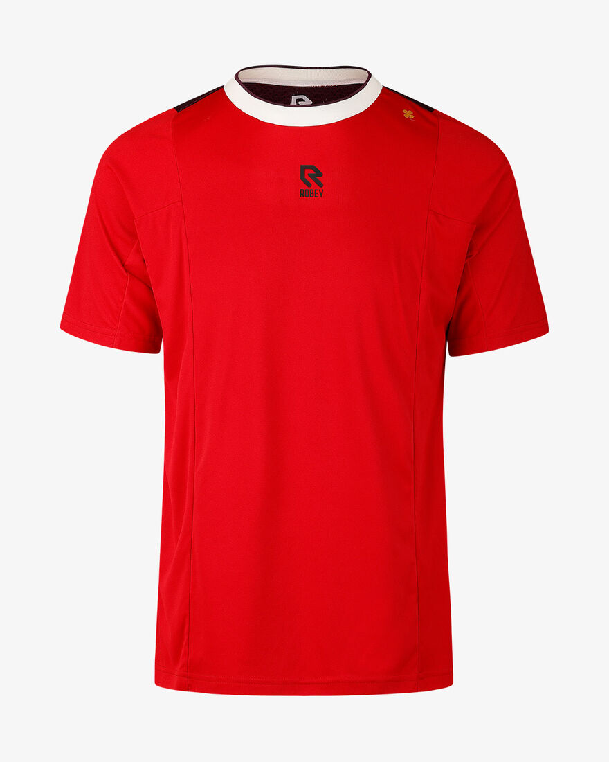 Grand Slam Tennis Tee, Red/Berry, hi-res